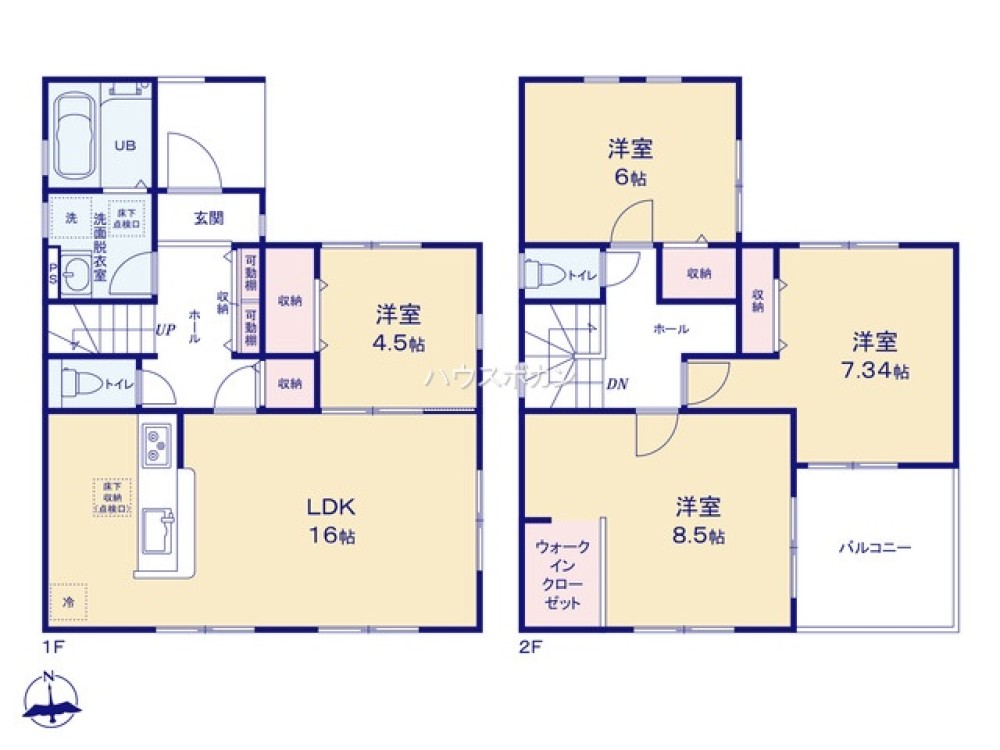 春日井市中央台六丁目　全2棟　1号棟 画像4