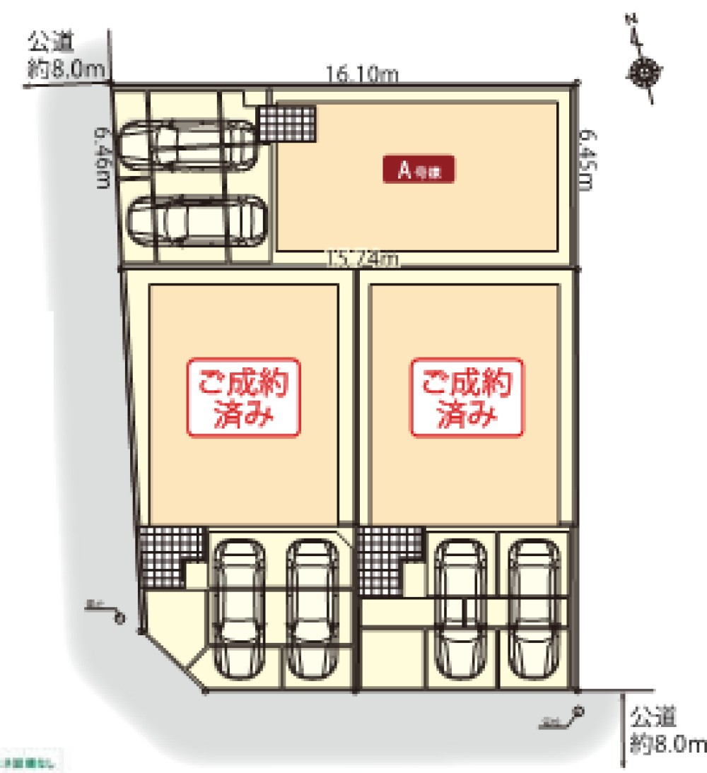刈谷市荒井町　全3棟　A号棟 画像1