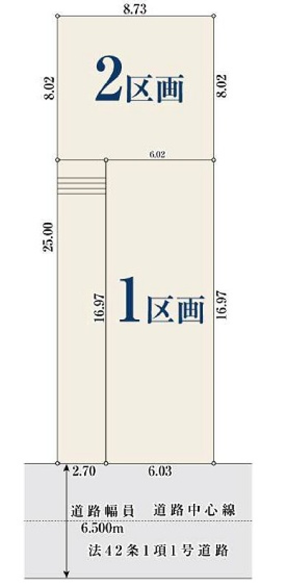 名古屋市天白区元八事　3264②　全2区画　2区画 画像1