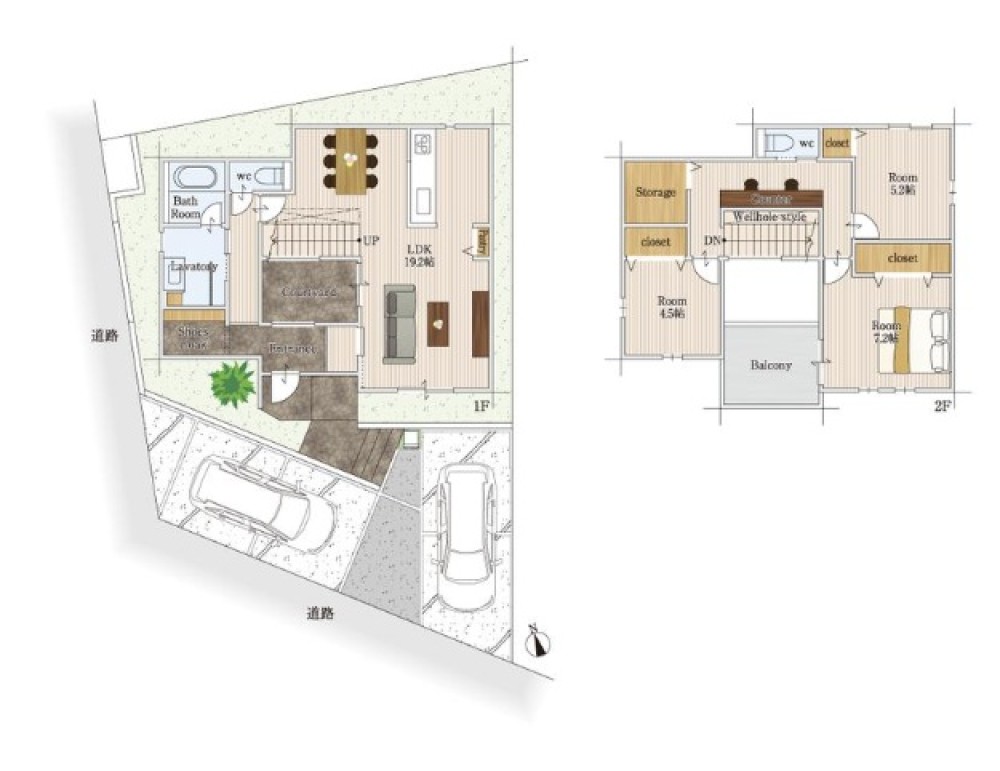 半田市亀崎高根町1期　全3棟　2号棟 画像2