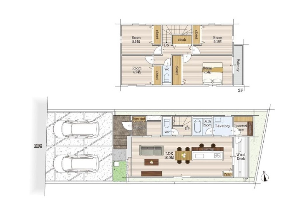 半田市亀崎高根町1期　全3棟　3号棟 画像2