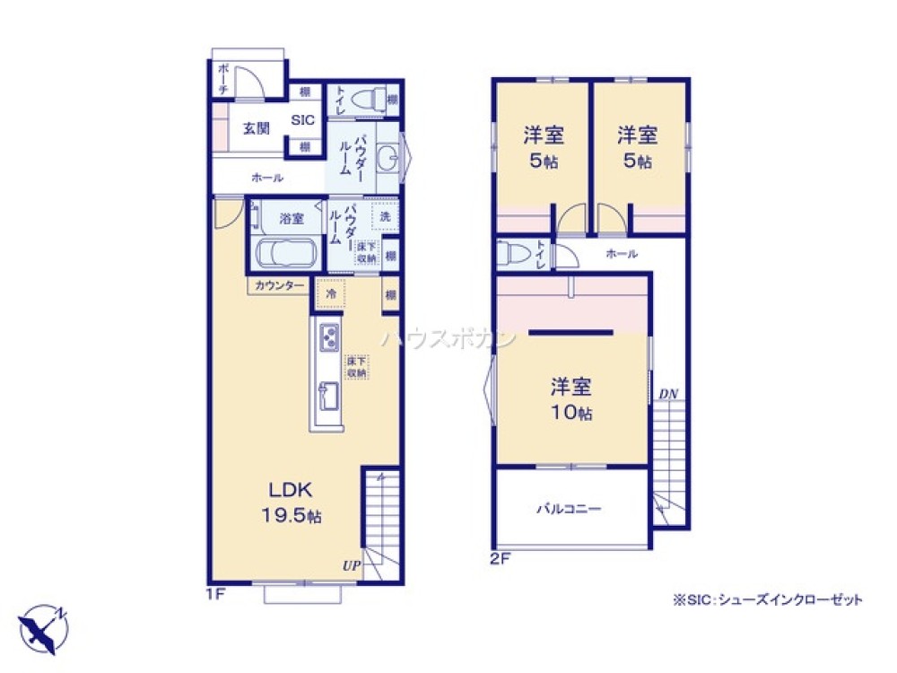 名古屋市中川区江松五丁目　全2棟　2号棟 画像3