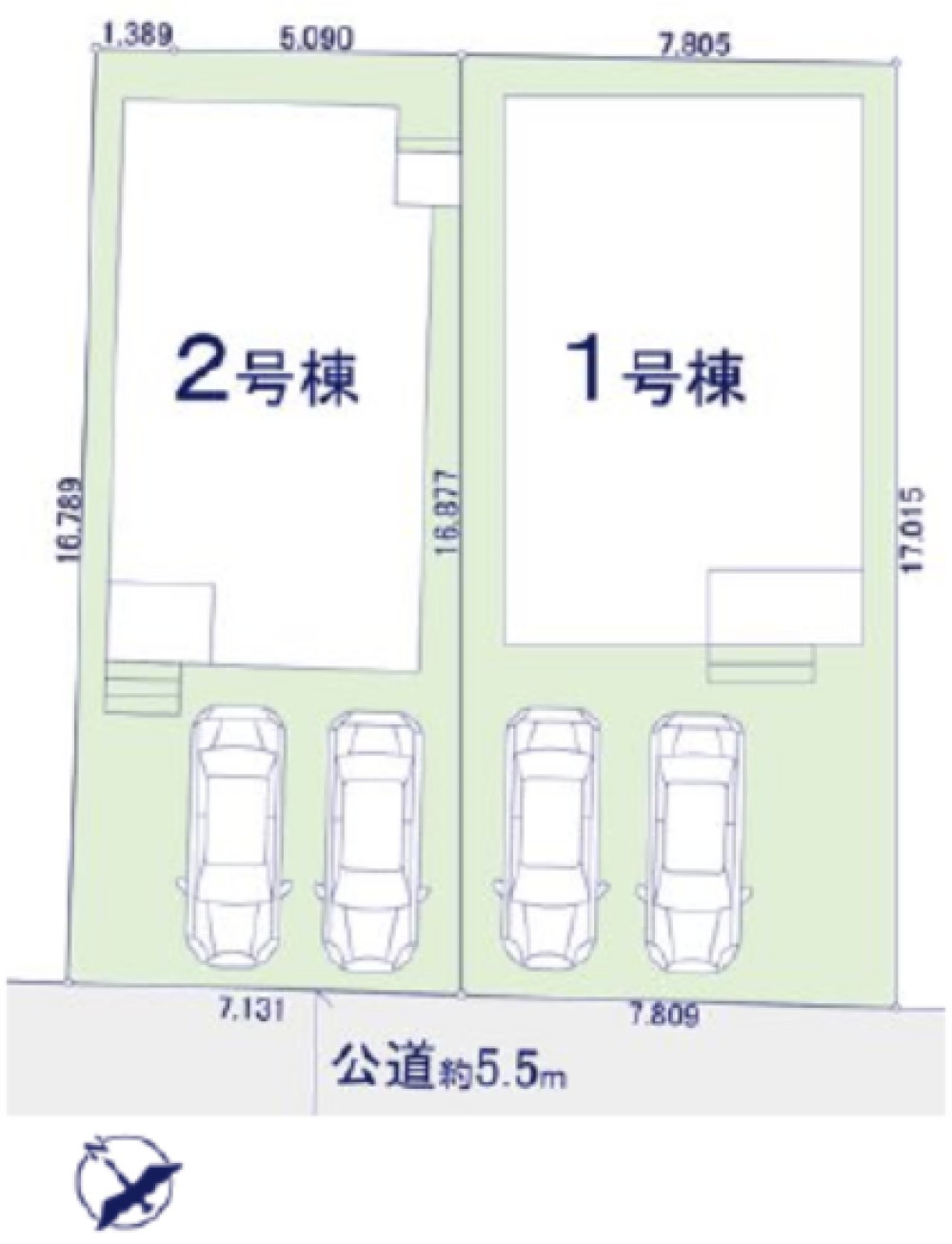 刈谷市野田町　9期　全2棟　2号棟 画像1