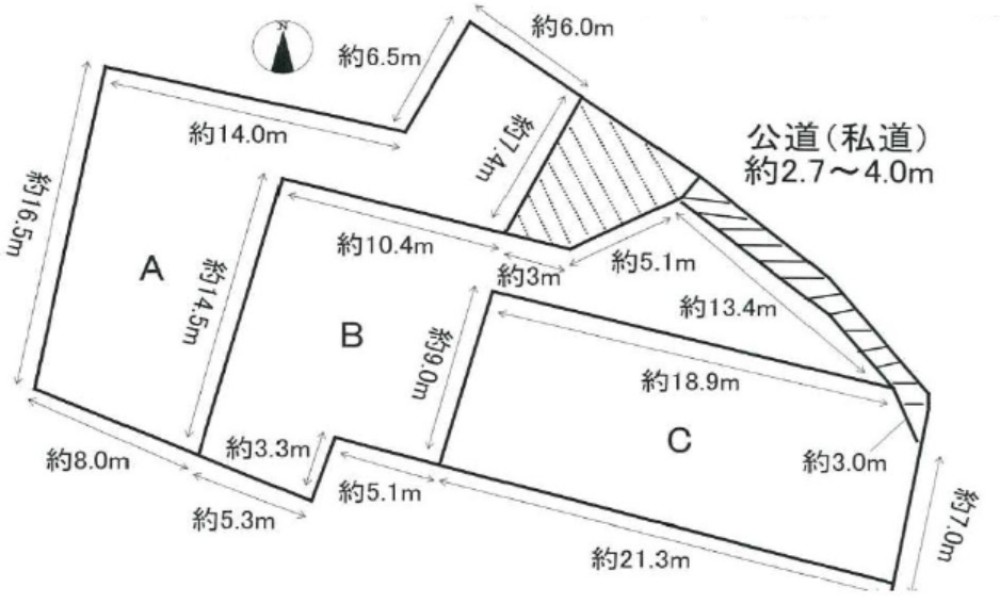 碧南市弥生町　全3区画　A号地 画像1