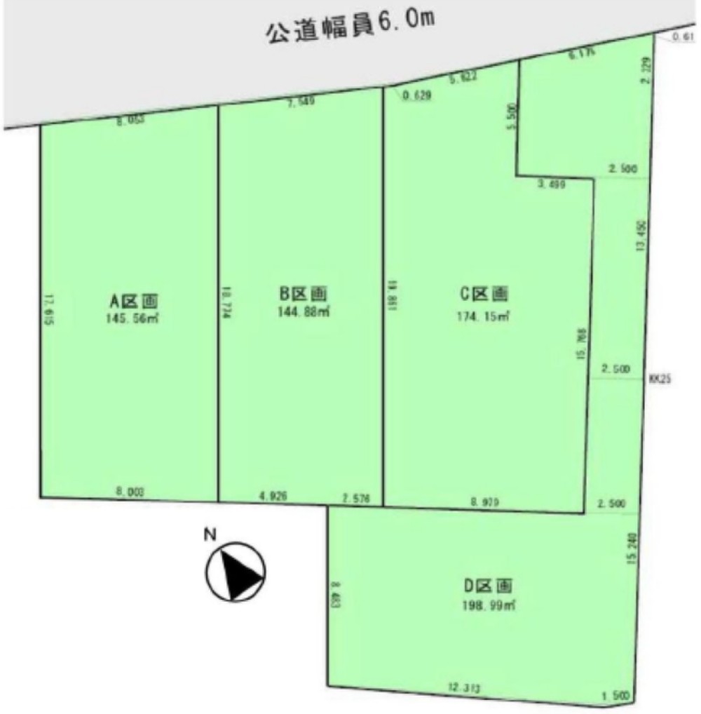 高浜市神明町　全4区画　D区画 画像1