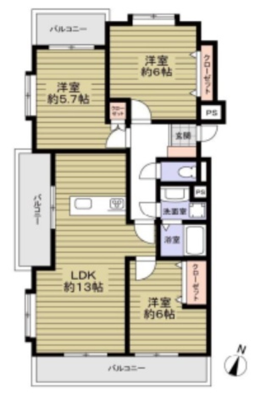 ダイアパレス上社第2 画像1