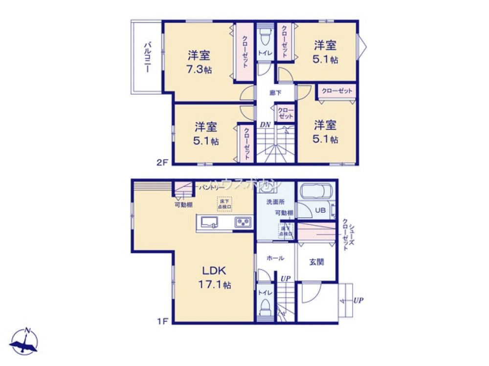岡崎市大和町　7期　全3棟　2号地 画像3