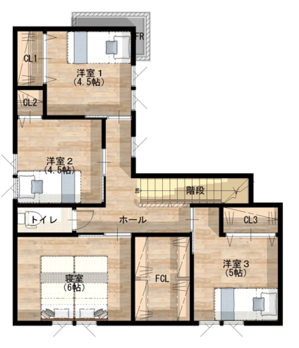 ファミリークローゼットあり！