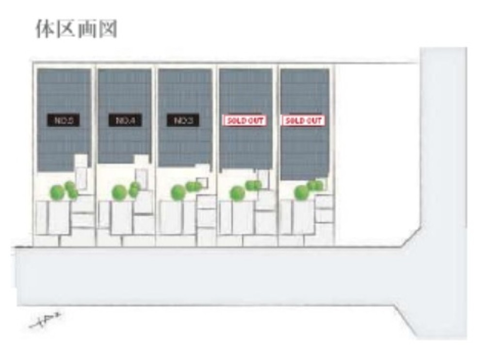 尾張旭市柏井町　全5棟　3号棟 画像1