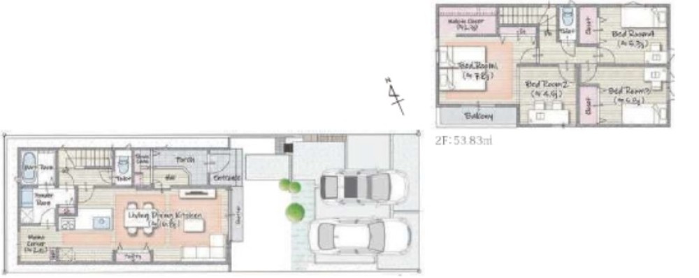 尾張旭市柏井町　全5棟　4号棟 画像2