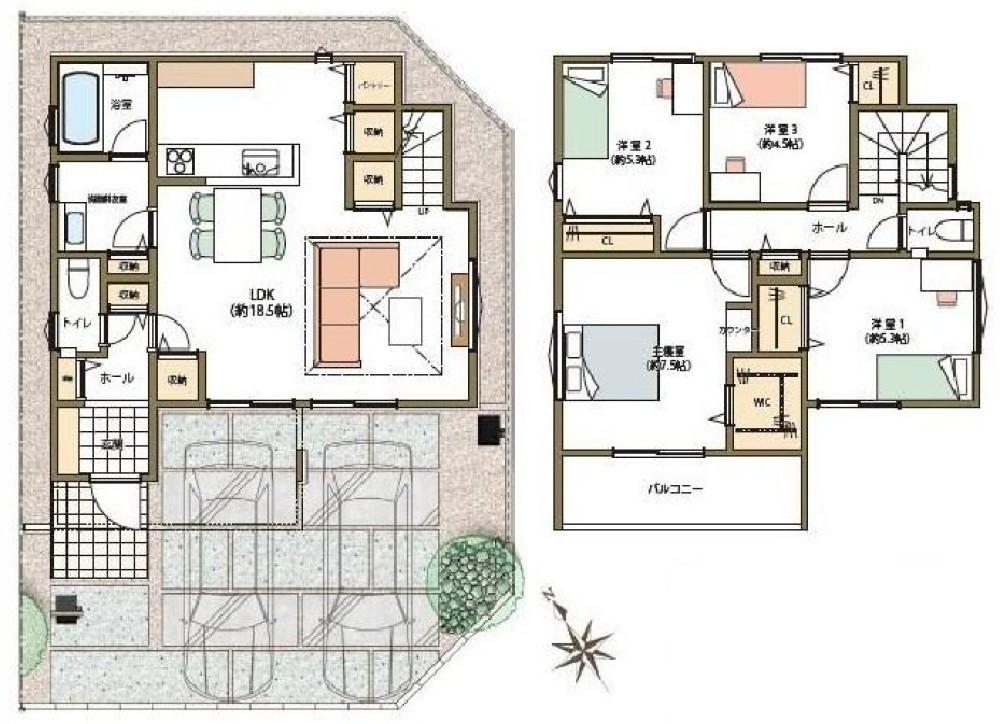 知立市西　全2棟　2号棟 画像2