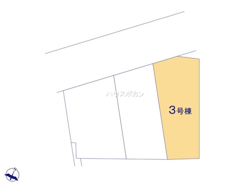 お車の駐車スペース3台分！