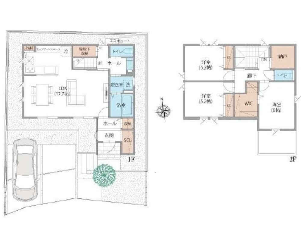 一宮市今伊勢町　全2棟　6号棟 画像2