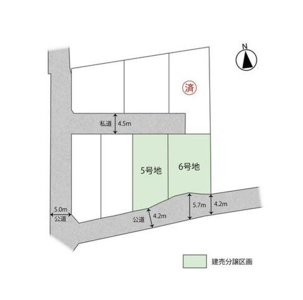 一宮市今伊勢町　全2棟　6号棟 画像1