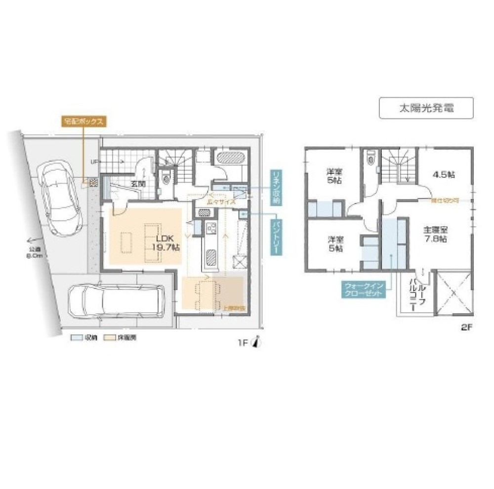 一宮市朝日三丁目　全2棟　B棟 画像2