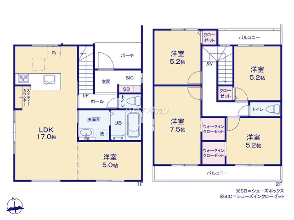 一宮市木曽川町　5期　全4棟　1号棟 画像4