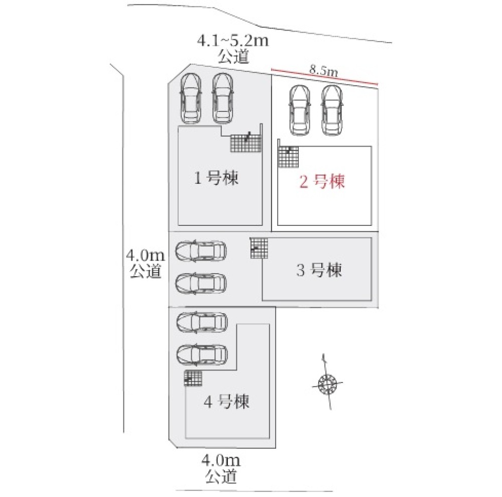 一宮市木曽川町　5期　全4棟　2号棟 画像1