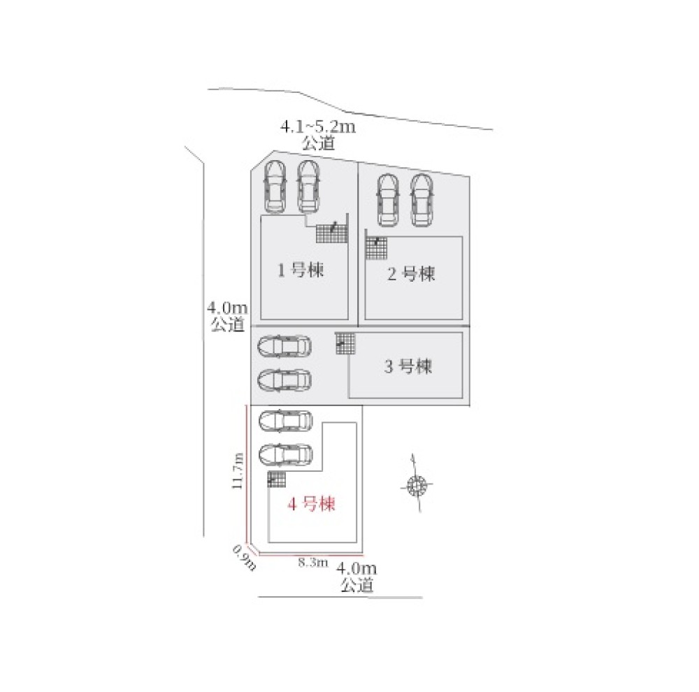 一宮市木曽川町　5期　全4棟　4号棟 画像4