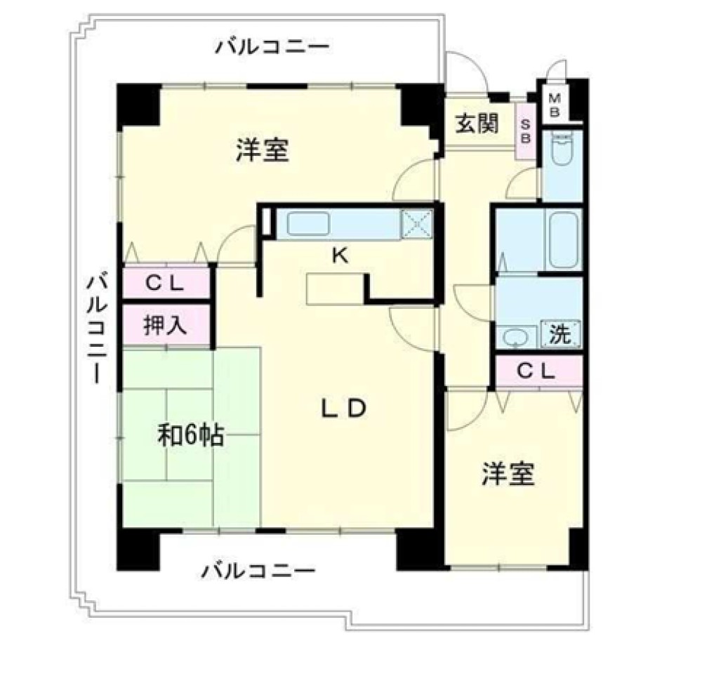 キングスコート中浜 画像1