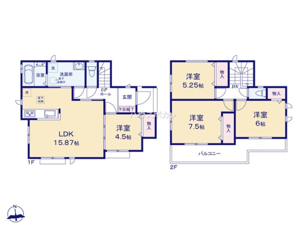 西尾市吉良町　全1棟　A号棟 画像4