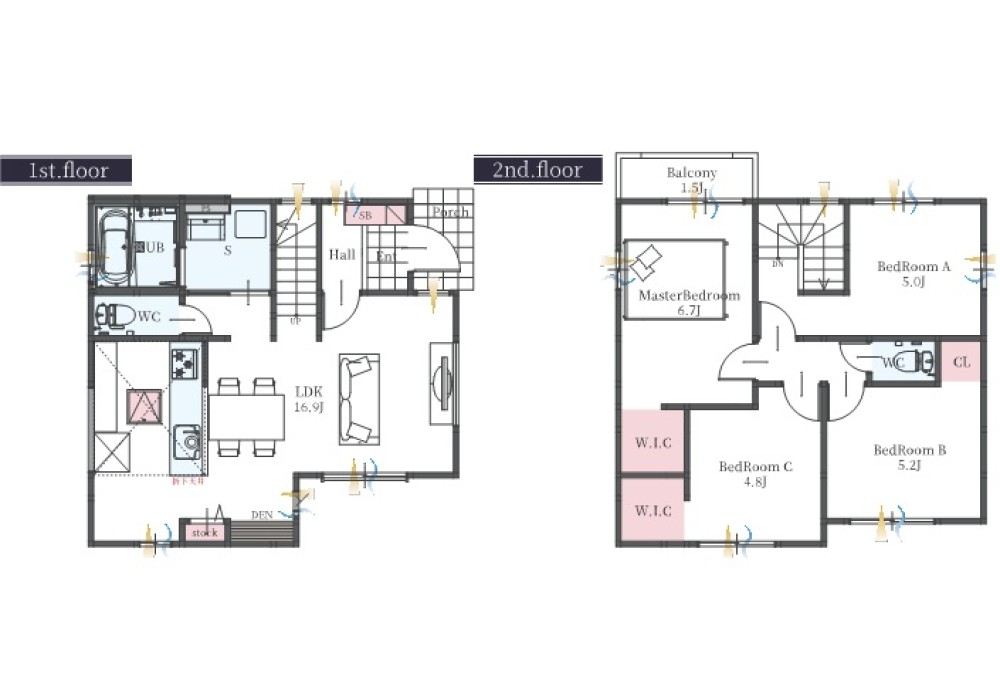 小牧市東田中　2期　全9棟　3号棟 画像2