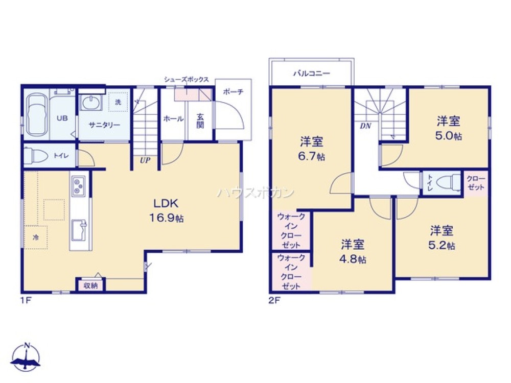 小牧市東田中　2期　全9棟　3号棟 画像1