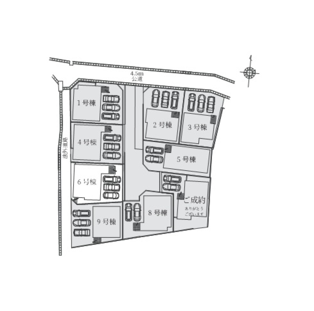 小牧市東田中　2期　全9棟　6号棟 画像1