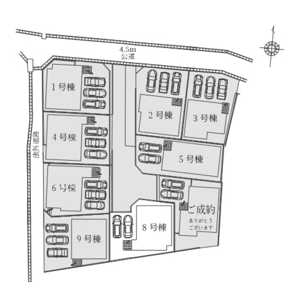小牧市東田中　2期　全9棟　8号棟 画像1