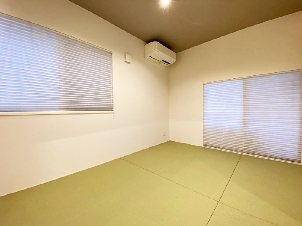 生活スタイルに合わせて多目的に使える1階和室。