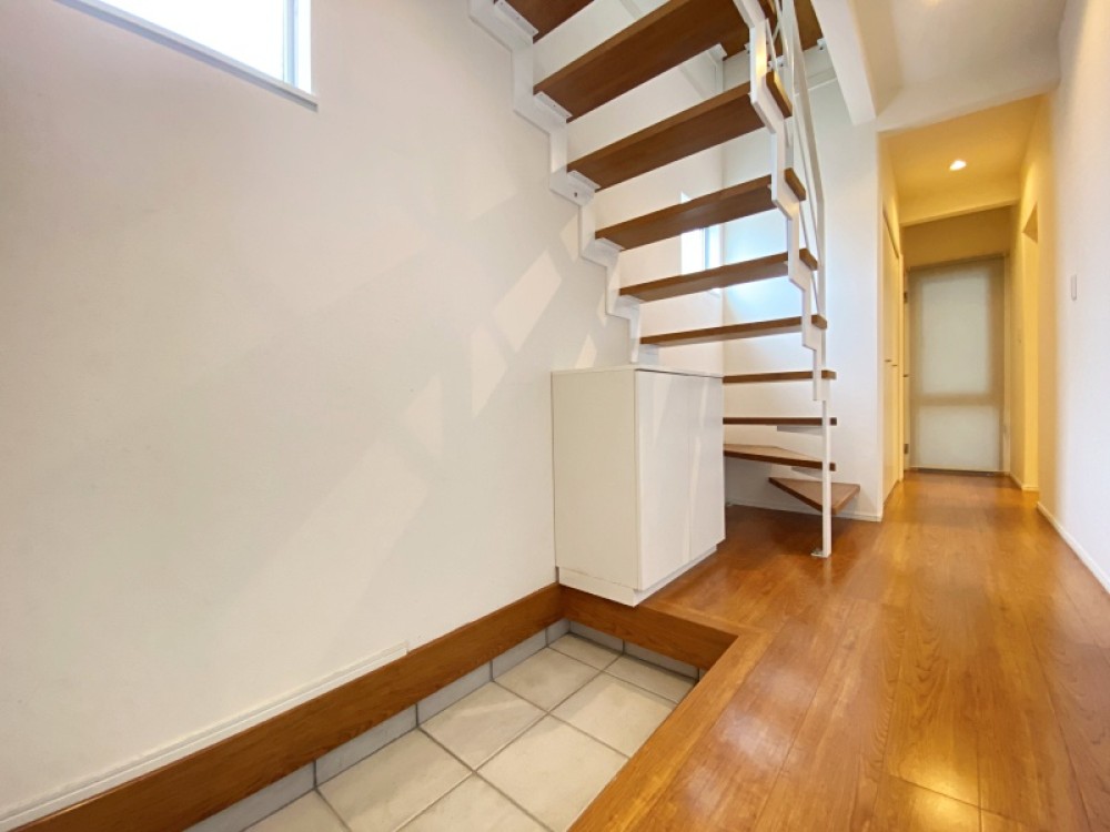 整えやすい玄関まわり。