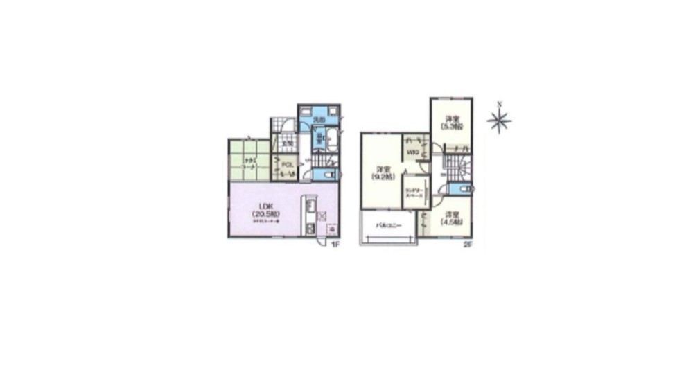 新築戸建て物件。