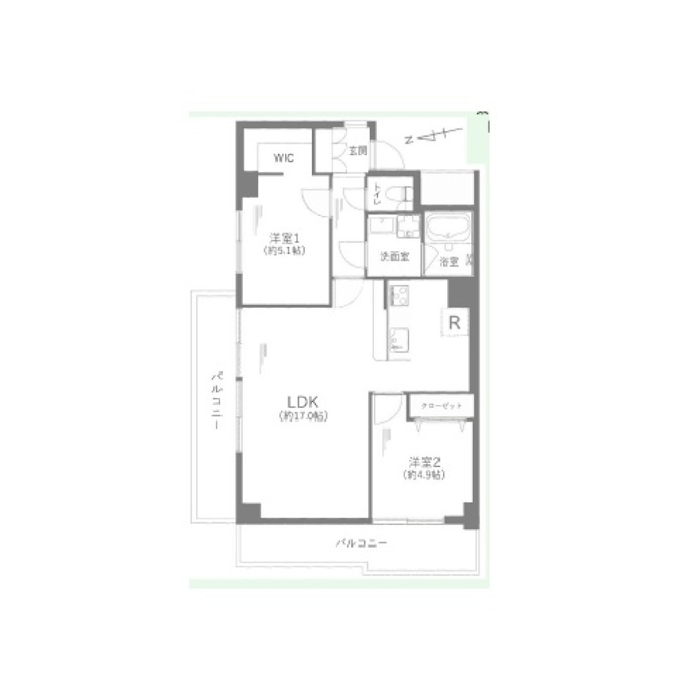 第二東山ハイツ 画像1