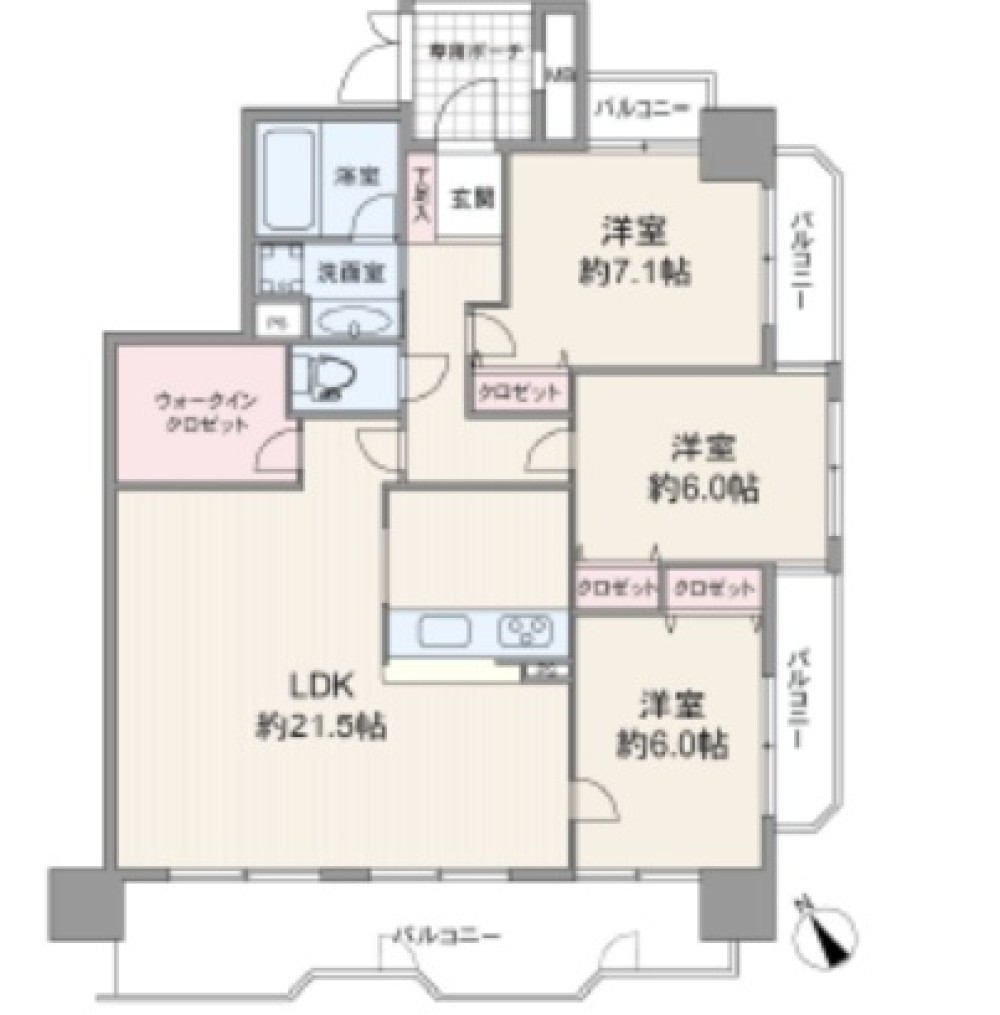 星ケ丘グランドハイツ 画像1