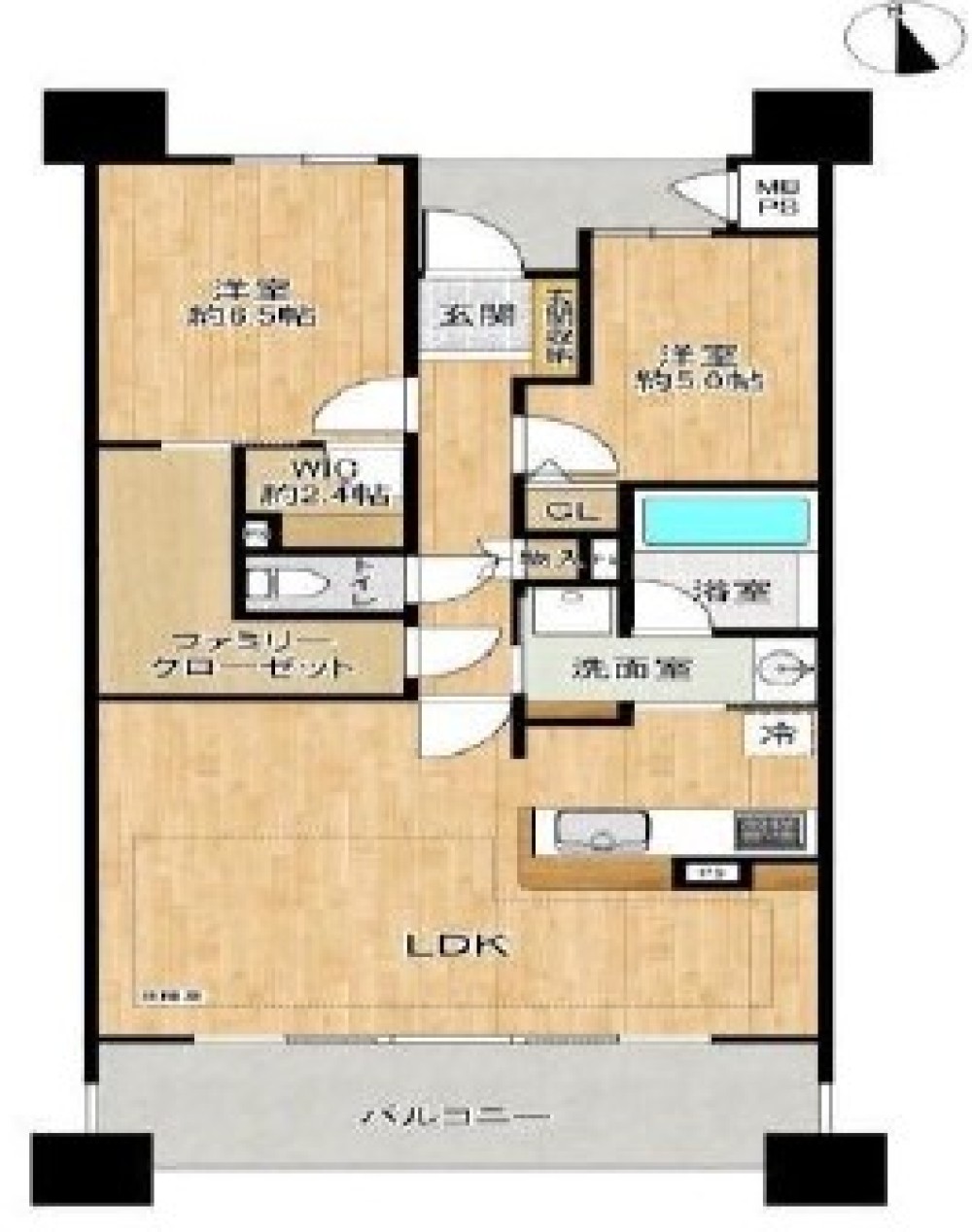 ライオンズヒルズ豊田 画像1