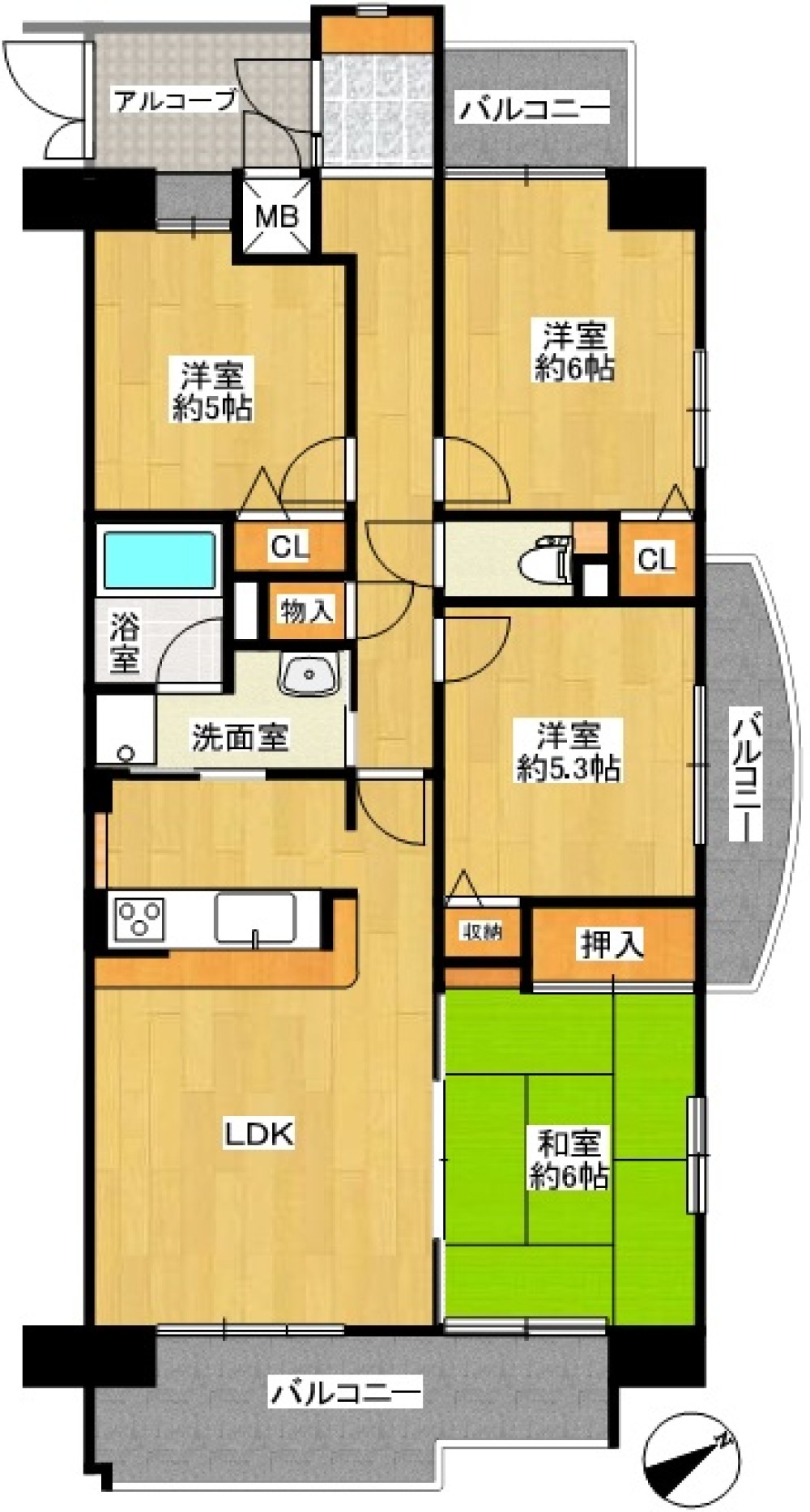 レインボー刈谷 画像1