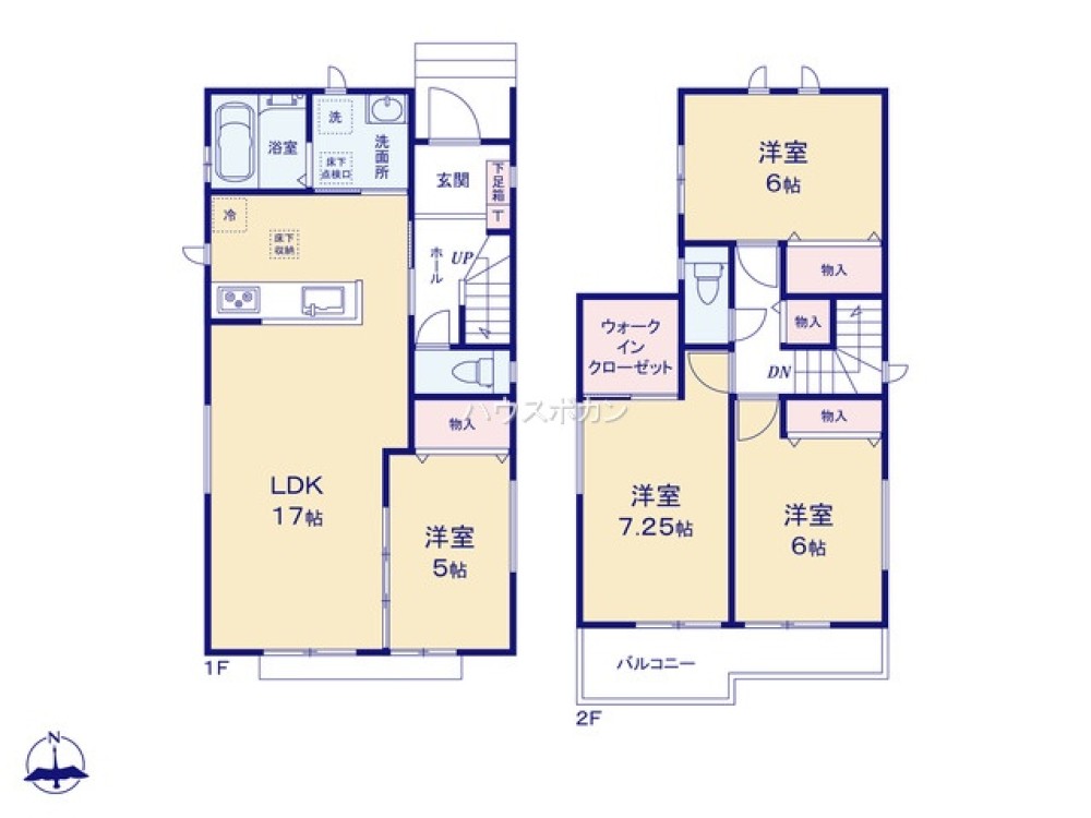豊明市新田町門先　全2棟　A号棟 画像4