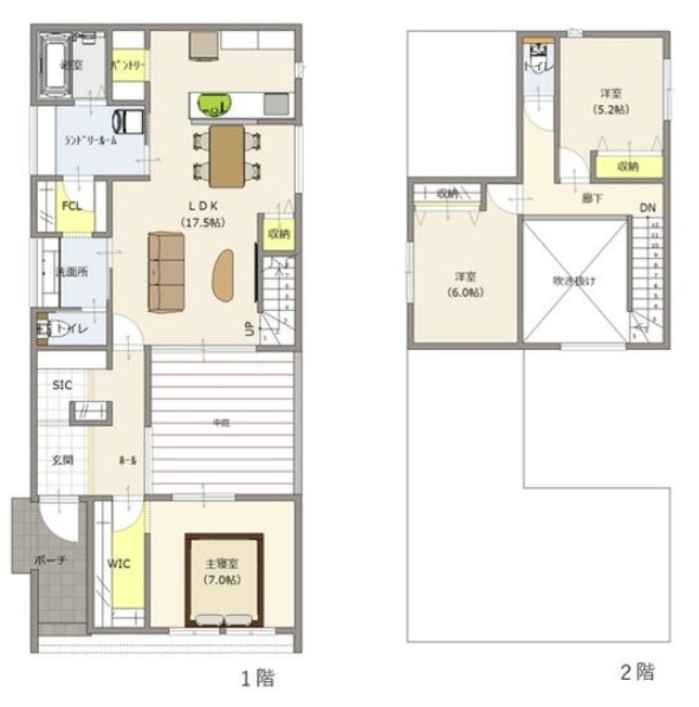 半田市中島町　ブレインズの家　中島Ⅴ 画像2