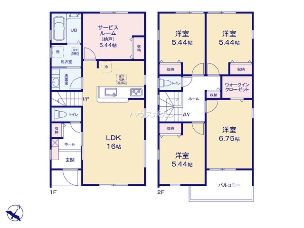 岡崎市上地五丁目　全2棟　1号棟 画像2