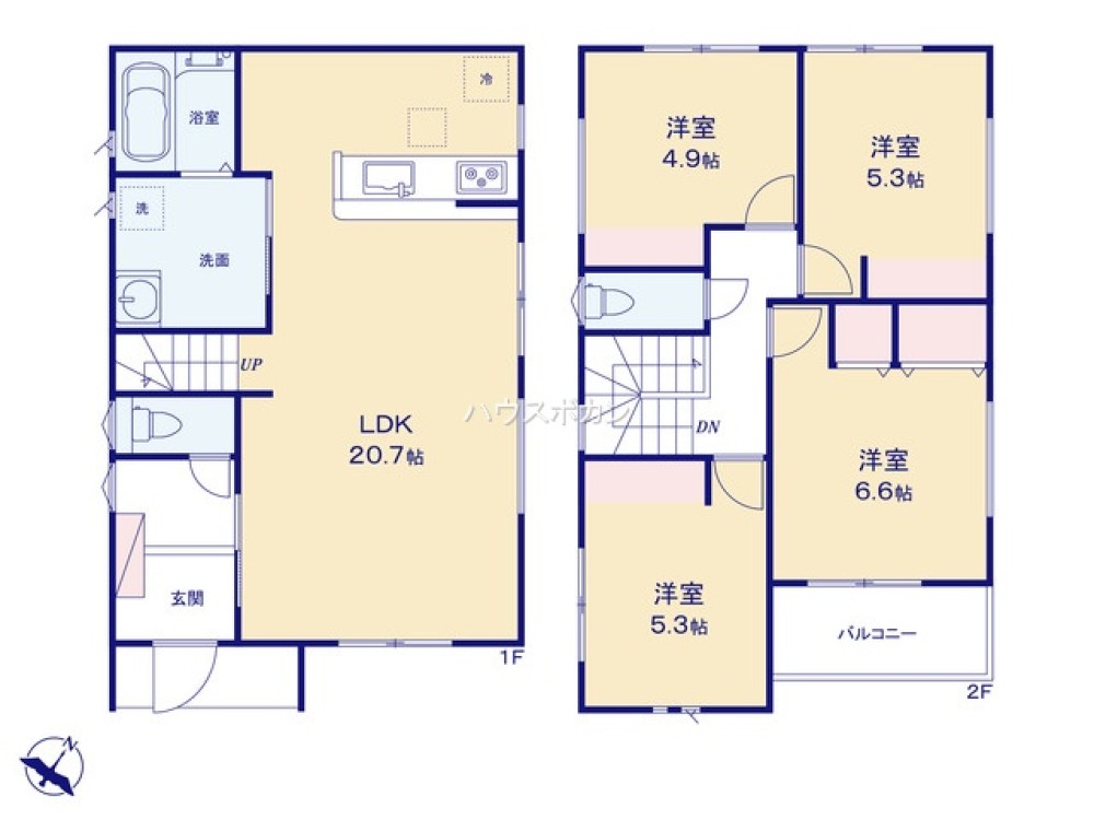 春日井市高森台第9　全2棟　1号棟 画像5