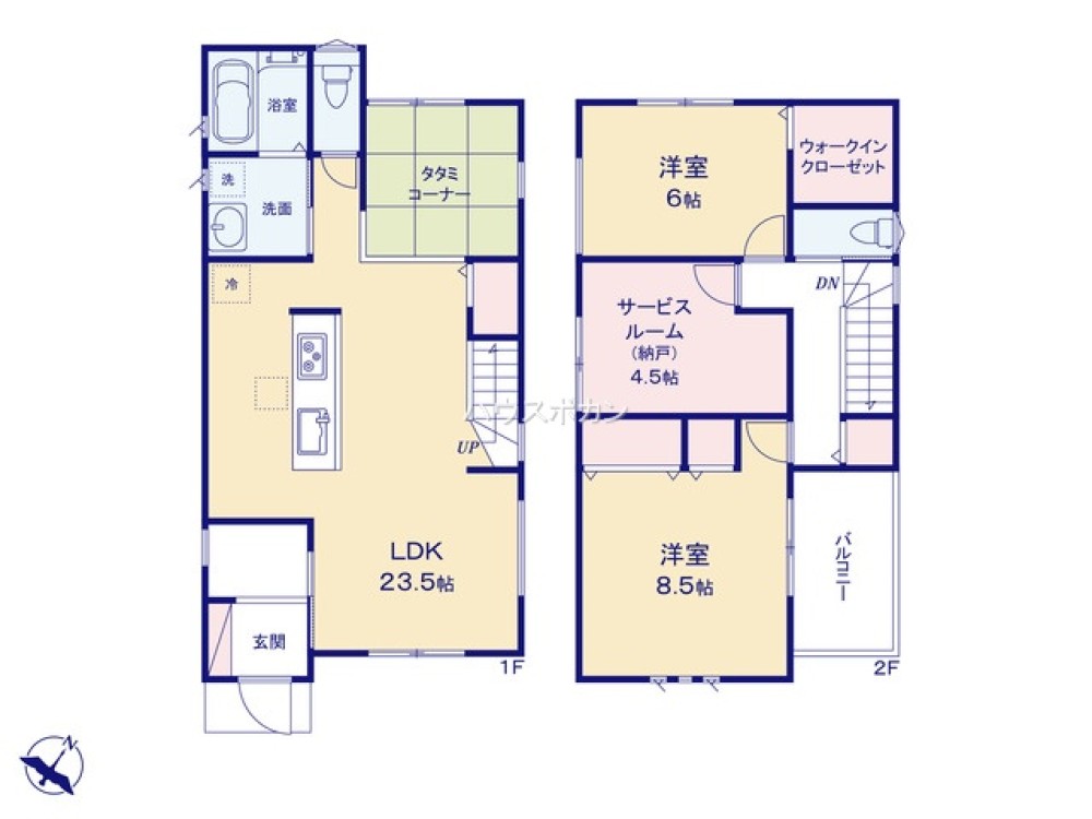 春日井市高森台第9　全2棟　2号棟 画像5