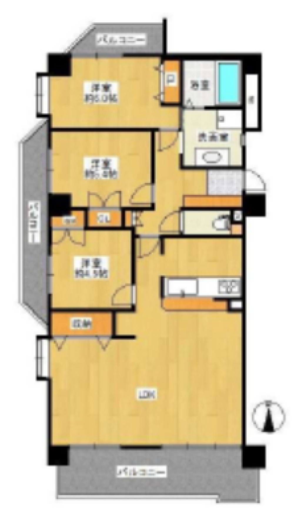 シャトレー康生ツインズ南館 画像1