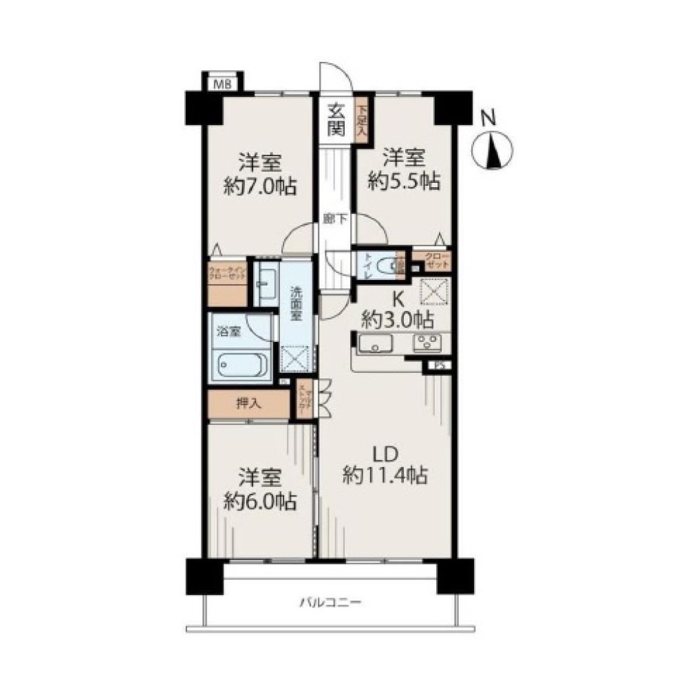 ファミリアーレ八田駅前 画像1