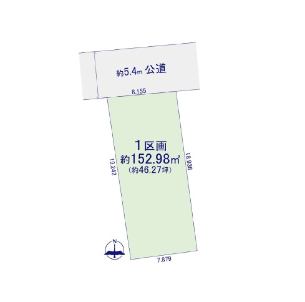 名古屋市中村区稲葉地町　2期　全1区画　1区画 画像1