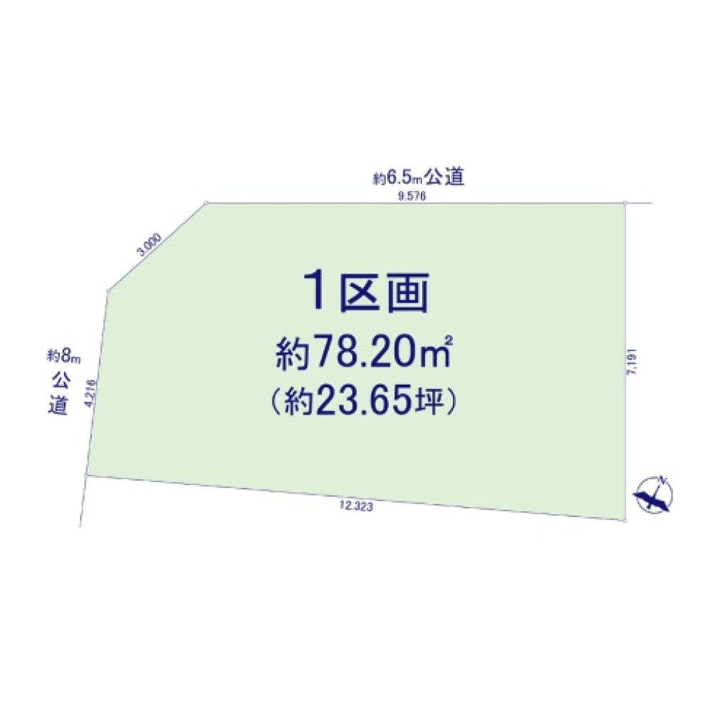 名古屋市中川区中島新町　1期　全1区画　1区画 画像1