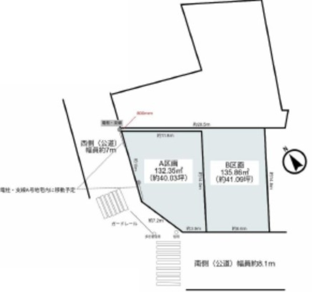 豊田市平戸橋町　全2区画　B区画 画像1