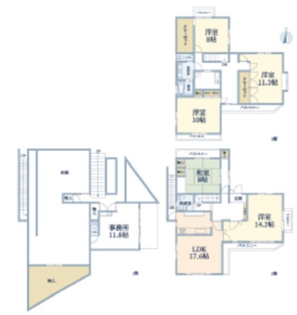 名古屋市名東区西山本通二丁目 画像1