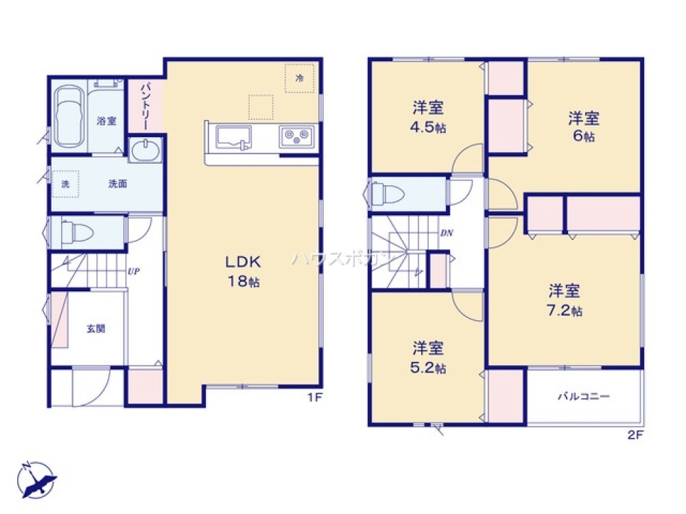 収納豊富！パントリー付きです◎