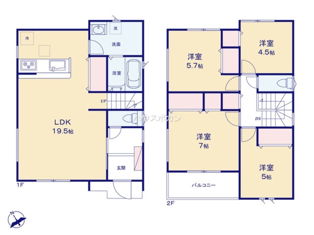 LDK広々19帖以上です◎