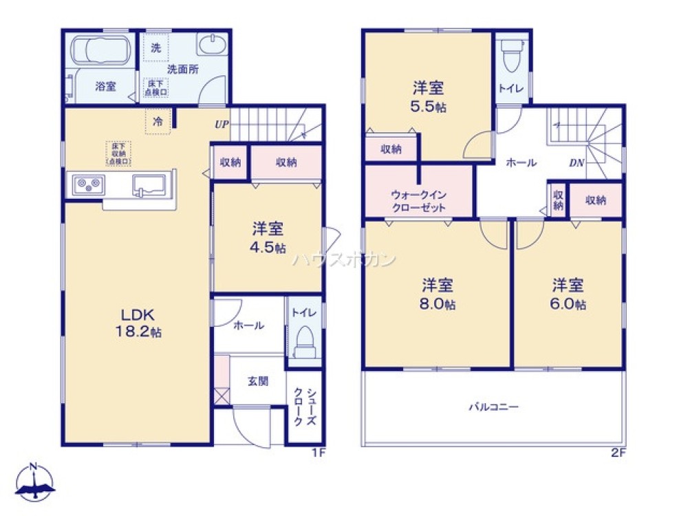 春日井市西高山町三丁目　全5棟　4号棟 画像2
