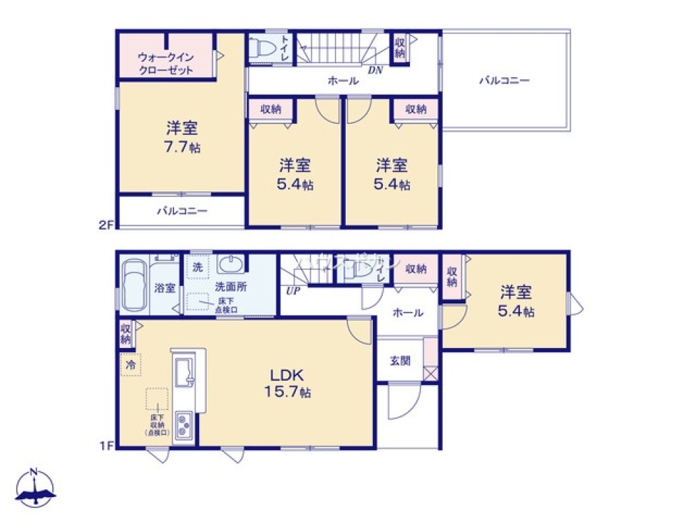 春日井市西高山町三丁目　全5棟　5号棟 画像2